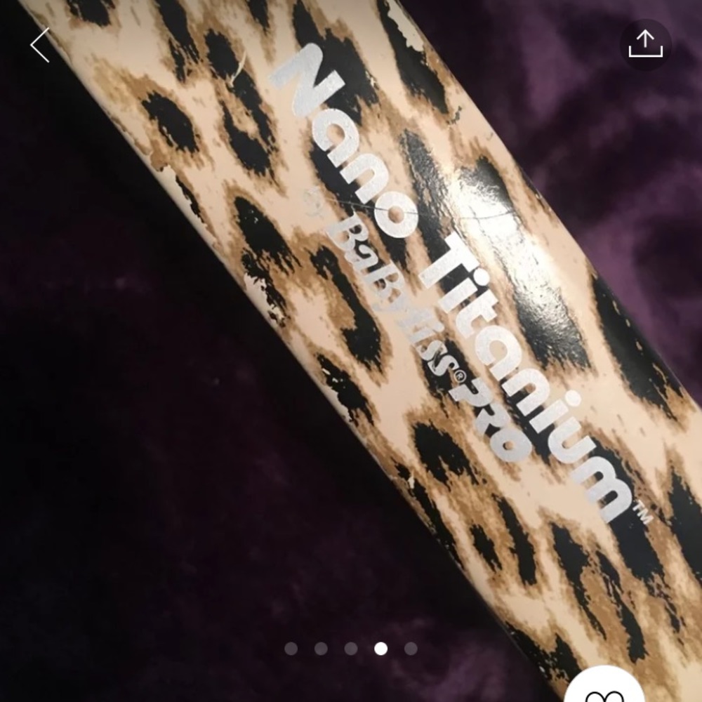 Babyliss nano titanium iron